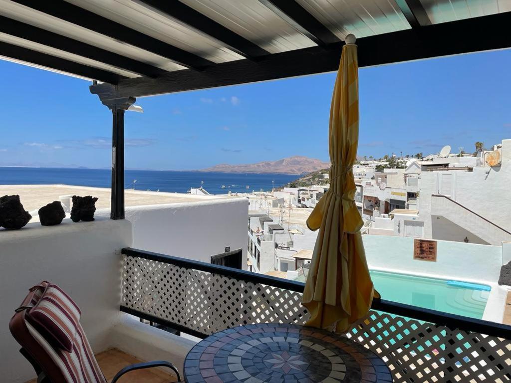 The White Dragos With Ocean View - Ac - Private Pool Apartamento Tías Exterior foto