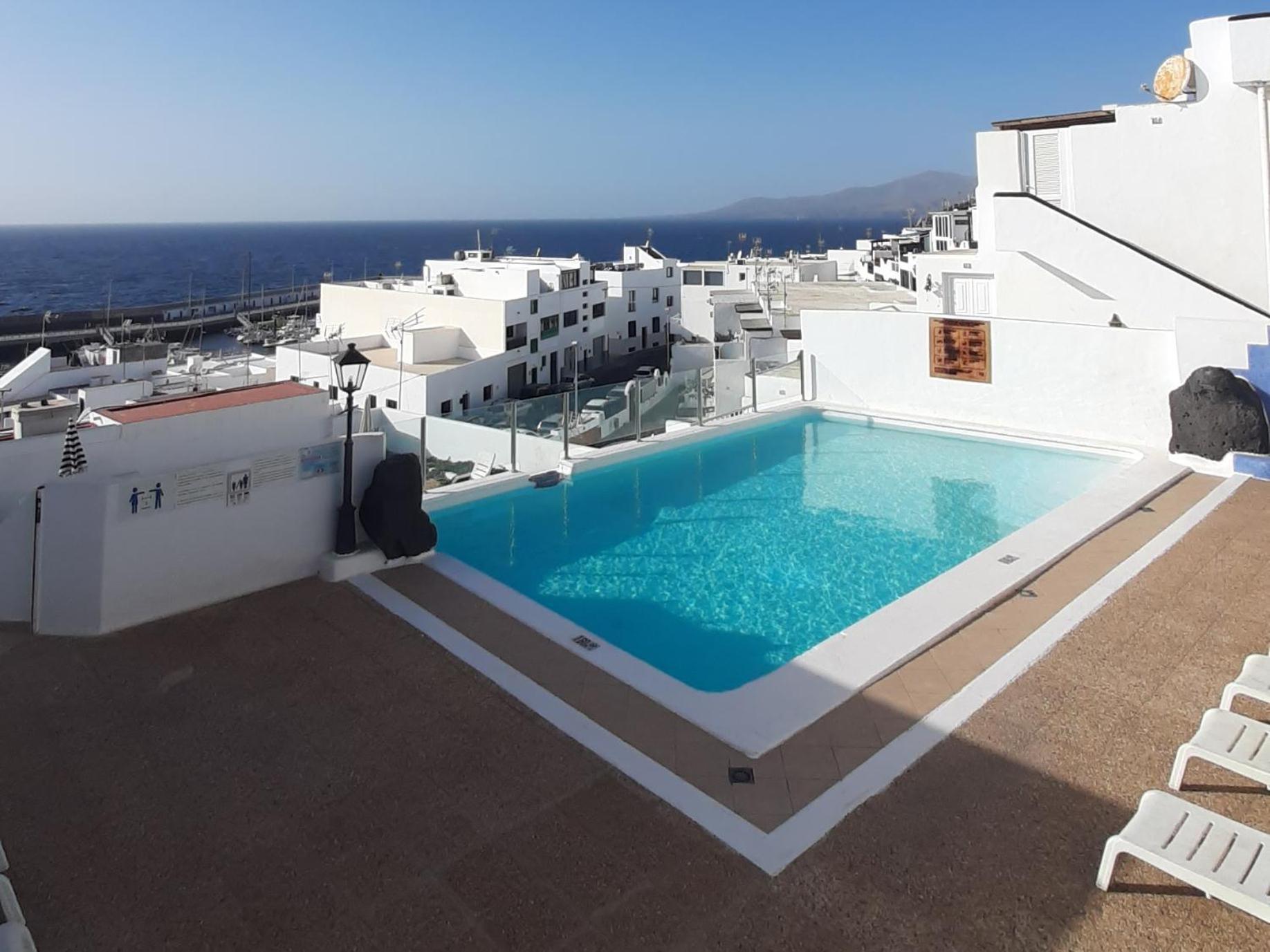The White Dragos With Ocean View - Ac - Private Pool Apartamento Tías Exterior foto