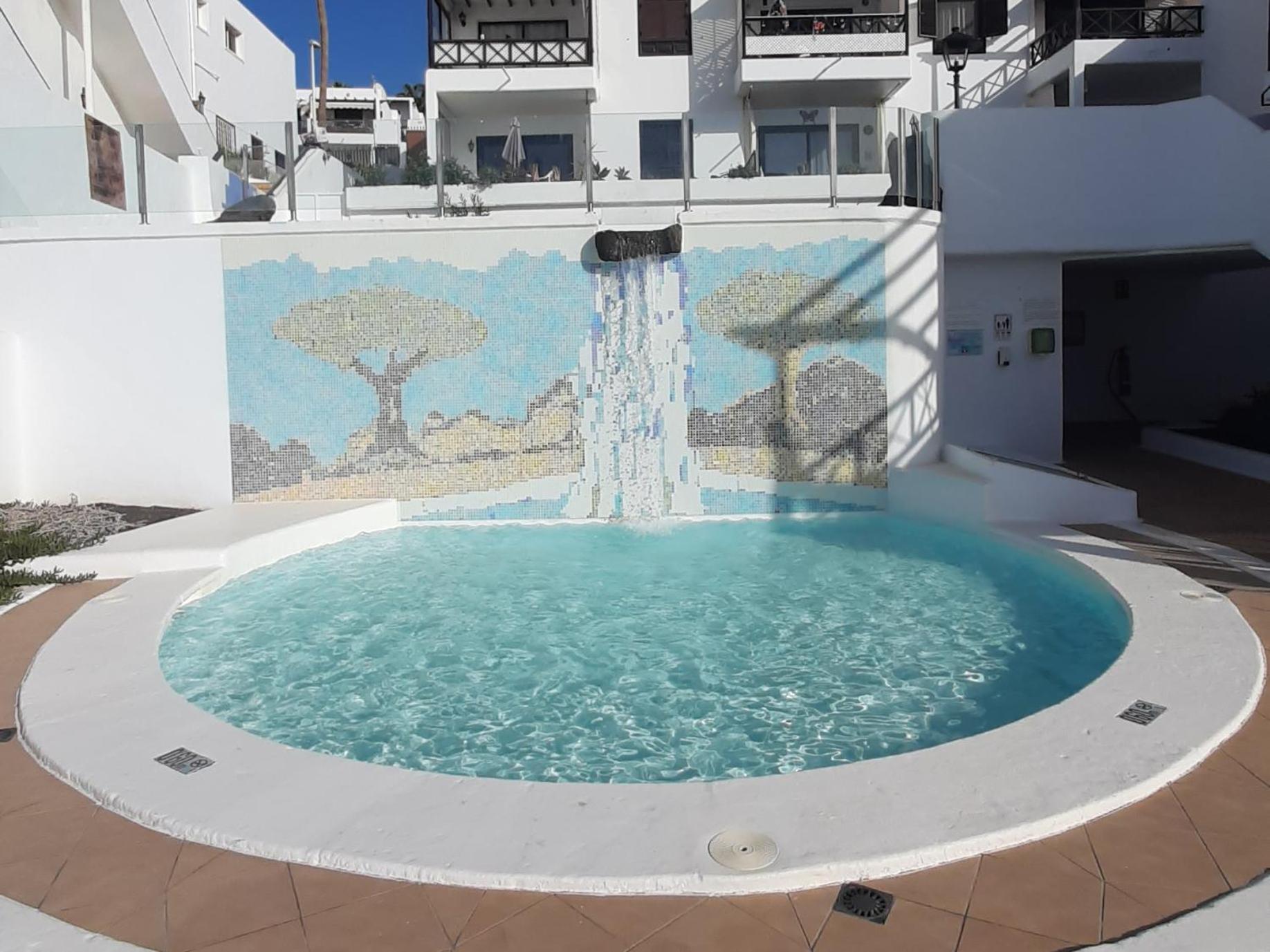 The White Dragos With Ocean View - Ac - Private Pool Apartamento Tías Exterior foto